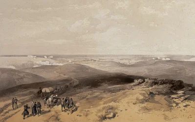 Sebastopol von der Rückseite der englischen Batterien, 1855